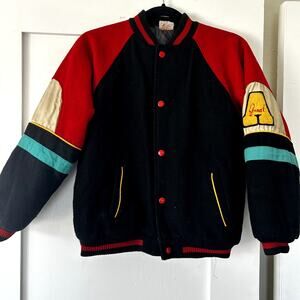 Vintage Kids varsity lettermans jacket
